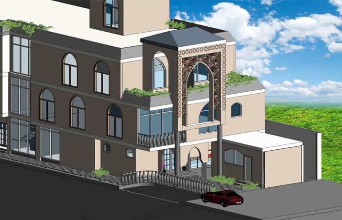 Design of Private Villa at Jeddah